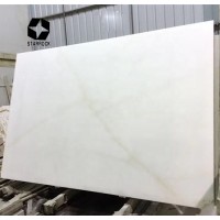 Chinese Cheap Polished White Vein Onyx Stone Slab Marble Tile