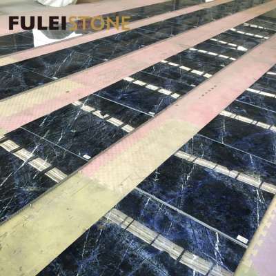 Natural Quartzite Luxury Blue Sodalite Granite Tile Price