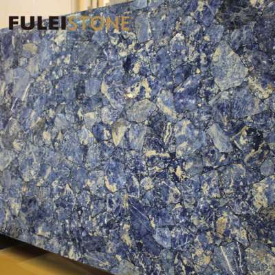 Brazil Luxury Sodalite Blue Marble Unique for Background Decoration